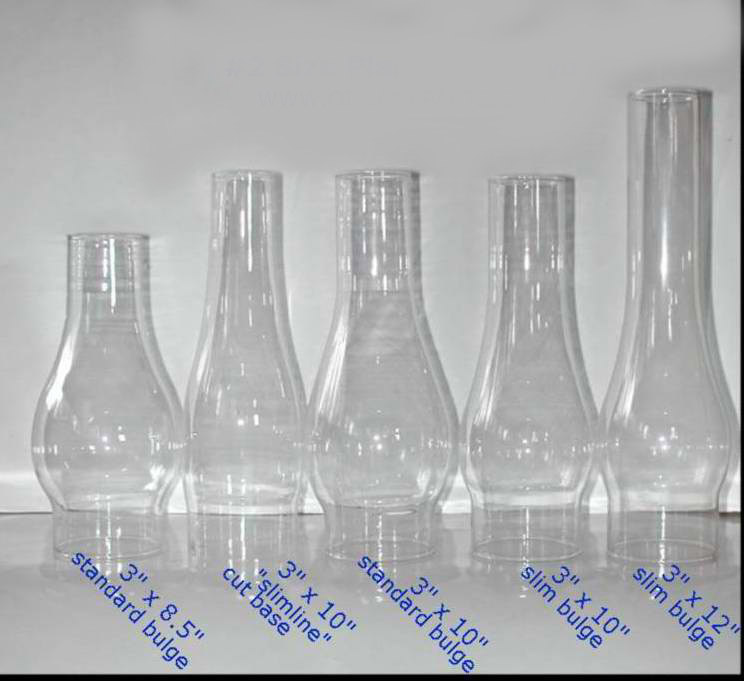 Paul Garland Oil Lamp Burners And Chimneys