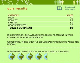 footprint quiz