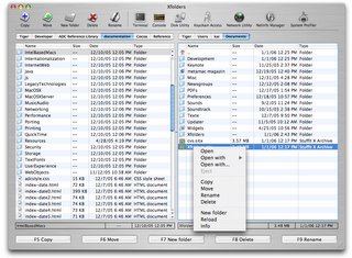 XFolders for Mac OS X