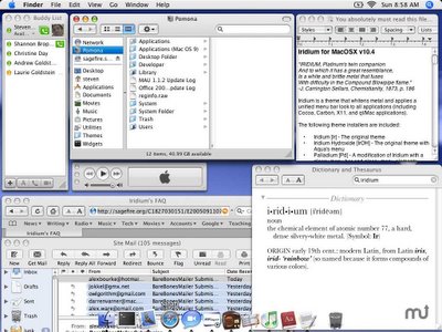 Iridium Theme for Mac OS X
