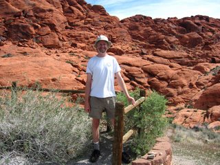 Me at Red Rock Canyon Before Hike