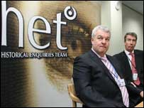 Dave Cox and Phillip James of the HET (C) BBC