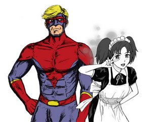 comic crusader and manga maid