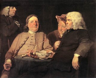 Joseph Highmore, Mr. Oldham and his Friends, 1750, Tate Gallery, London