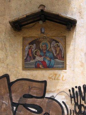 San Bibiano graffiti