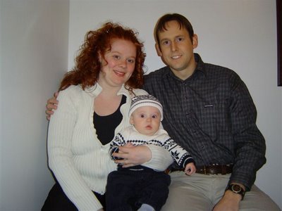 Old picture of Jeremy, Donna, and Judah from Dec 2004