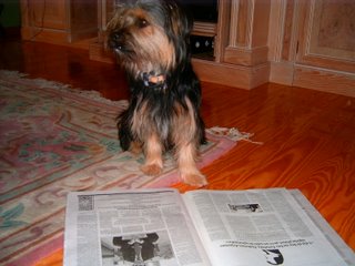 El Suso lee el periódico porque es muy culto