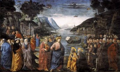 L'appel des Apôtres, par Domenico Ghirlandaio
