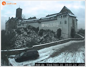 Webcam Wartburg Eisenach