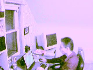 Quick shot of me from the IBM web cam