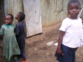 More kids play in Kibera.