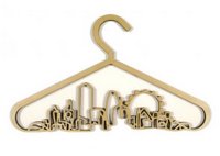 Sixixis CityScape coat hanger