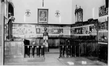 Salón de plenos del Ayuntamiento de Pozoblanco en los años 60