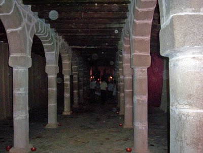 Sala de columnas. Convento de Santa Clara de Belalcázar