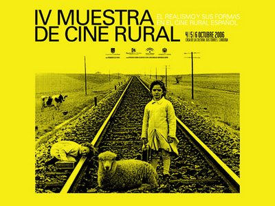 Cartel de la IV Muestra de Cine Rural