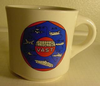 VAST Navy Mug Cup