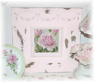 ~ Gorgeous Pink Chippy Frames ~