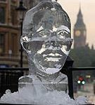 Unknown artist - Ice Bust of Tony Blair