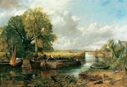 Constable - View on the Stour near Dedham (1822)
