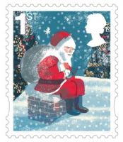 Father Christmas 1st class stamp (2006)