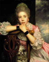 Sir Joshua Reynolds - Mrs Abington as Miss Prue (1771)