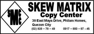 Skew Matrix Copy Center