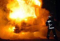 feu de bus