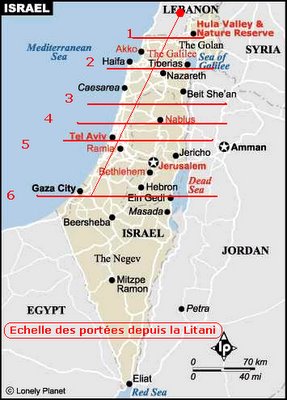 carte des missiles