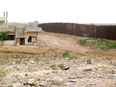 le mur de Rafah