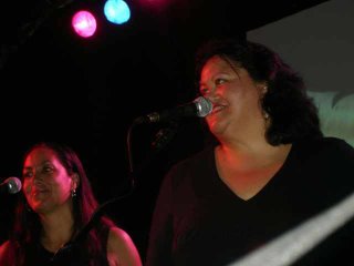 Trina and Amira vocals with Moana and the Tribe
