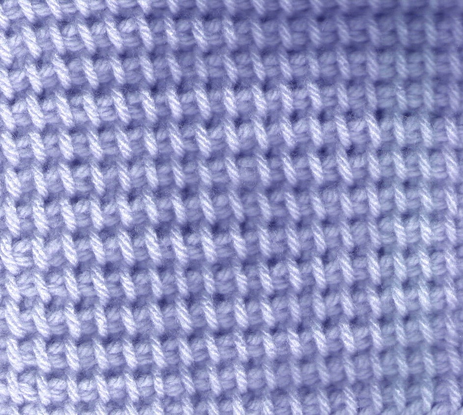Tunisian Full stitch, some older books may call this a Plain stitch ...