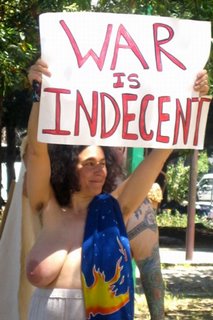 topless protest 4