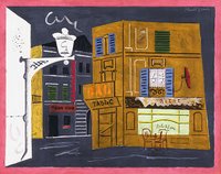 Stuart Davis, Corner Cafe, Phillips Collection, Washington DC