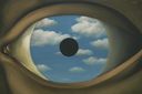 Rene Magritte, The false Mirror, MoMA