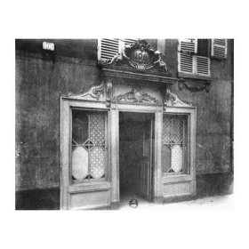 Eugène Atget, 106 Rue de Suffrenne, Entrance of a Brothel, 1900