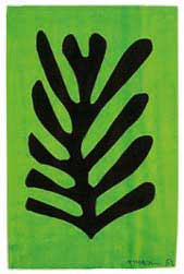 Matisse, Black Leaf on Green Background, Menil Collection, Houston, Texas