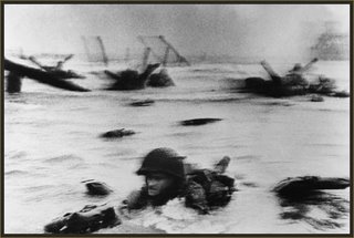Robert Capa, Omaha Beach, June 6, 1944