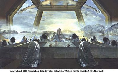 Salvador Dali, The Sacrament of the Last Supper