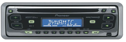 Pioneer DEH-17 CD Receiver
