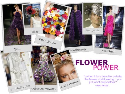 2007 Summer Fashion Trends on Spring Summer 2007 Trend Report  Flower Power
