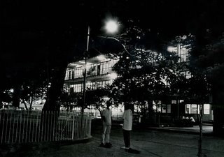  Shooting at night; B-setting; Rizal High School 1993; photo by Atty. Galacio 