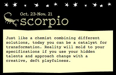 Adrian's Horoscope