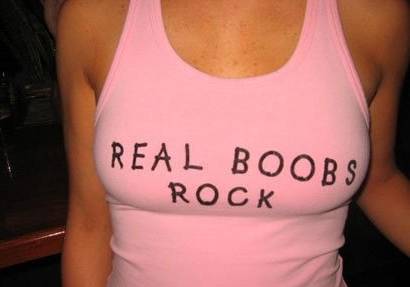 Real Boobs T Shirt