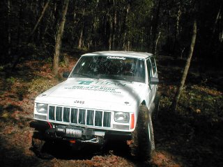 Jeep Cherokee winch mount