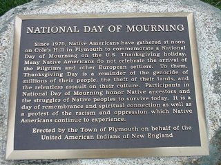 SCISSION: THANKSGIVING: A NATIONAL DAY OF MOURNING