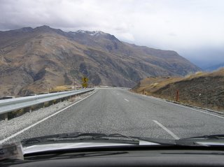 Driving into Queenstown - the first time