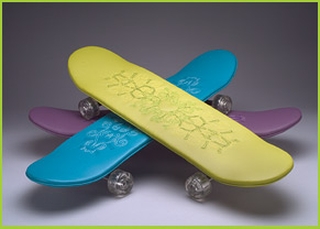 padded skateboard