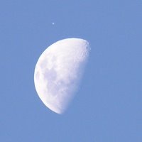 Did you see Jupiter next to the Moon on 16 June 2005? In the northern parts of Australia, Jupiter passed behind the Moon for a few minutes. CREDIT: Darren Osborne