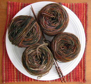 Tintagel Farms yarn