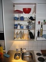 finnisches Abtropfdingsbums in der Küche